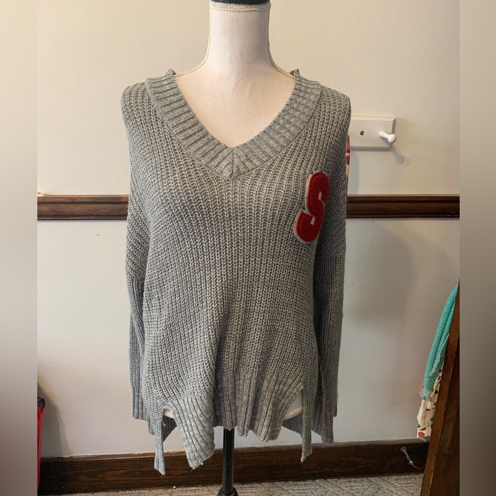 Ultra Flirt Varsity Letter Sweater. Size S